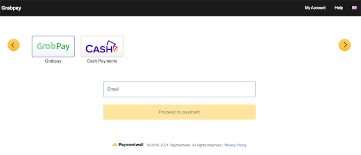 GrabPay email